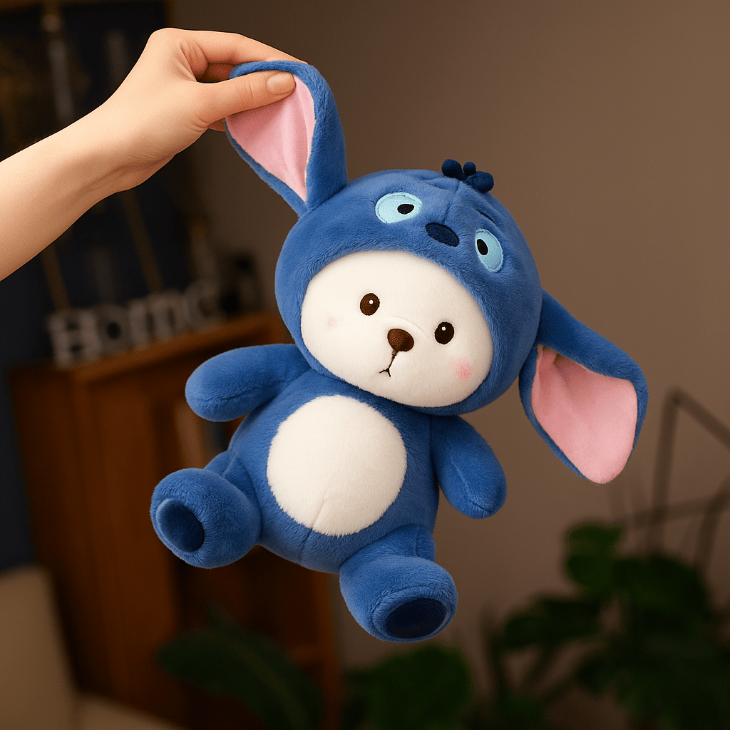 Premium Blue Soft Teddy Bear – Super Soft Plush Stuffed Toy for Kids - Play Zone