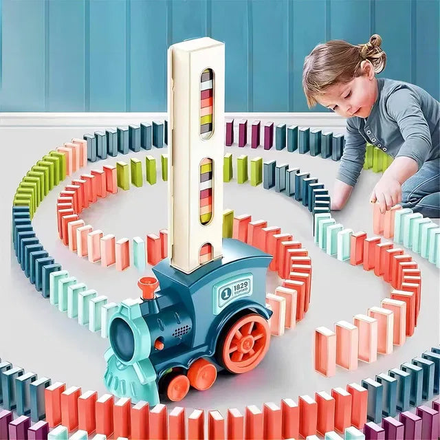 Domino Train with Sound Effects